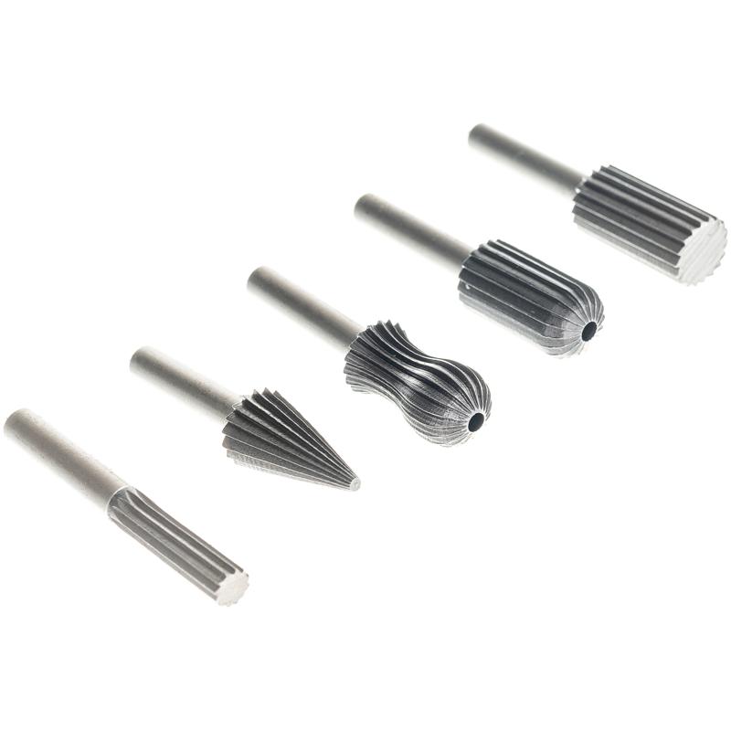 Шарошки по металлу Fit 36476 (5 шт, 2 цилиндрические) в Туле