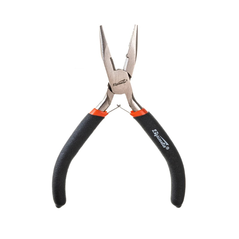 Длинногубцы Sparta Mini 1782055 130 мм никелированные прямые авторазжим 159₽
