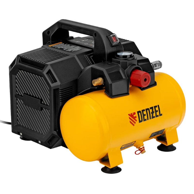 Компрессор безмасляный Denzel DLS7506 58019