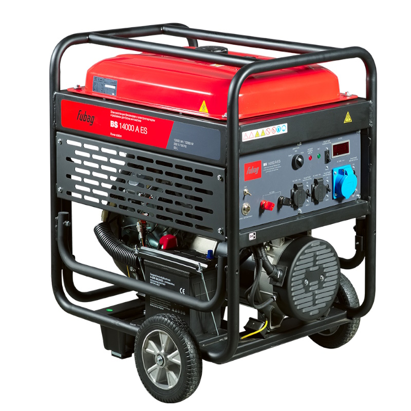 Электростанция бензиновая Fubag BS 14000 A ES 641055, с электростартером и коннектором автоматики 