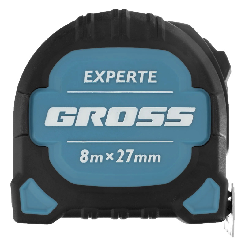 Рулетка Gross 32576 Experte, двухкомпонентный корпус, магнит, двухсторонняя разметка в Рыбинске