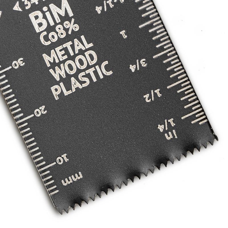 Насадка Runtec RT-OCB34x55, для реноватора, BiM, пильная прямая, 34x55 мм, по дереву, пластику и металлу