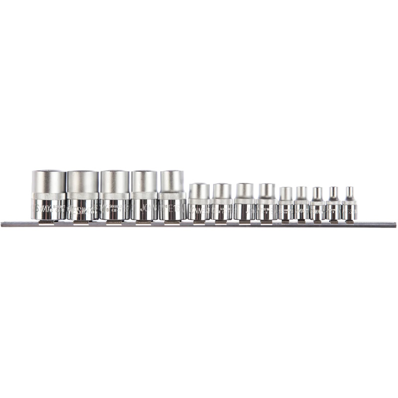Комплект торцевых головок внешних Torx Jonnesway S06H414S (1/4"; 3/8"; 1/2"DR Е4-Е24; 14 предметов)