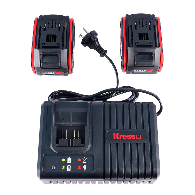 Перфоратор аккумуляторный Kress KU388, бесщеточный, 20В, 4Ач х2, кейс