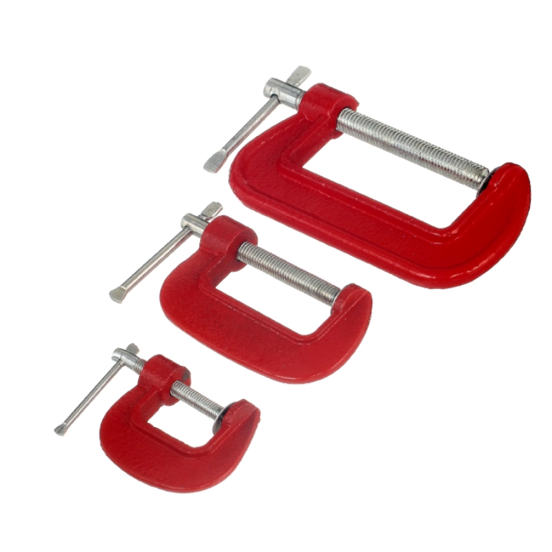 Набор струбцин G-образных РемоКолор 44-0-003, 3 предмета: 25, 50, 75 мм в Переславле