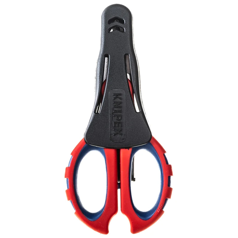 Ножницы электрика универсальные Knipex KN-950510SB обжим: 6 мм², микронасечки, 160 мм, нерж, 2-комп ручки
