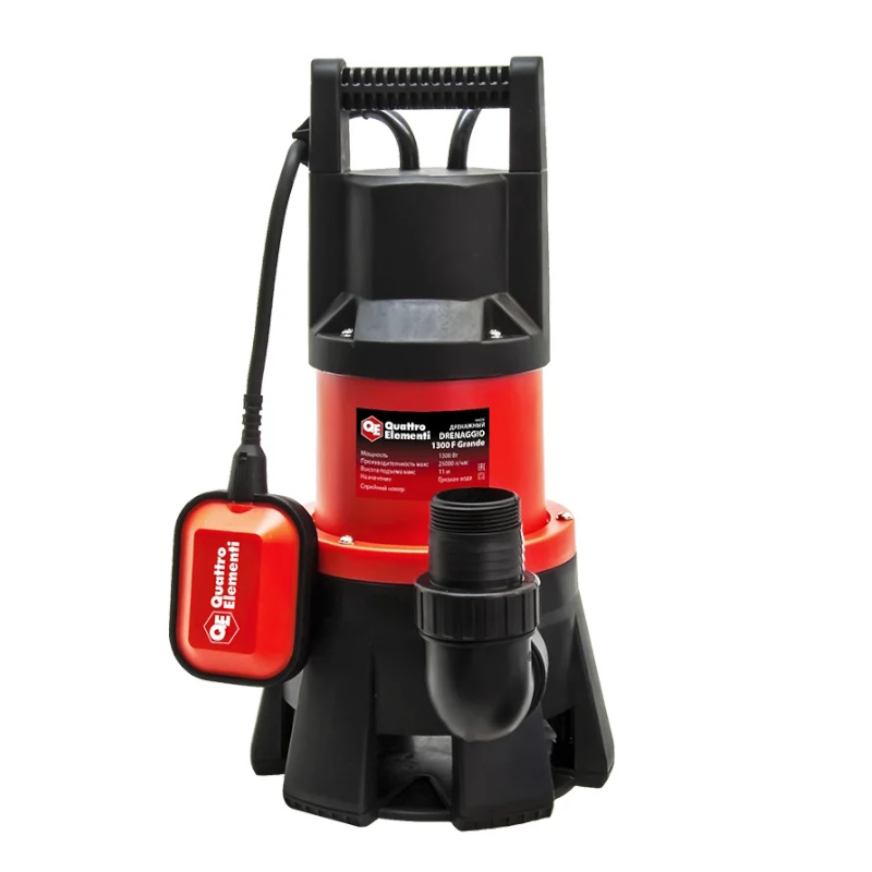 Дренажный насос Quattro Elementi Drenaggio 1300 F Grande 241-819 в Кинешме