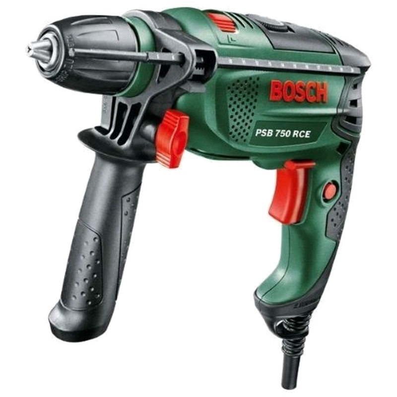 Дрель ударная Bosch PSB 750 RCE 0.603.128.520, 750 Вт в Кинешме