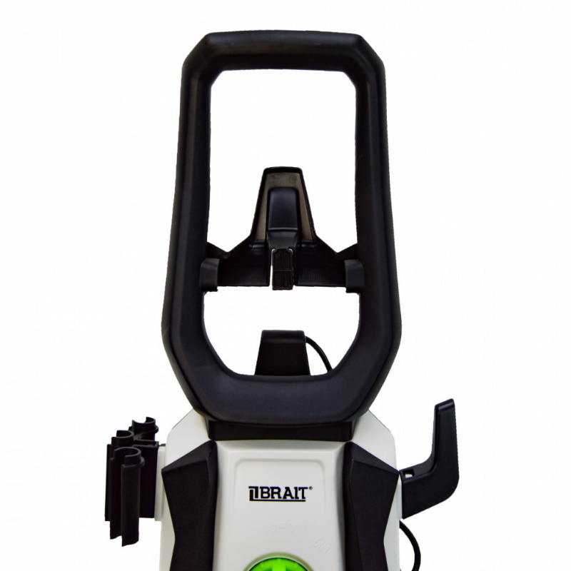 Мойка высокого давления Brait HPW 1600C 16.01.013.029, 130 бар, 1600 Вт, возможность всасывания воды, 6-7 л/мин, бачок, шланг в Череповце