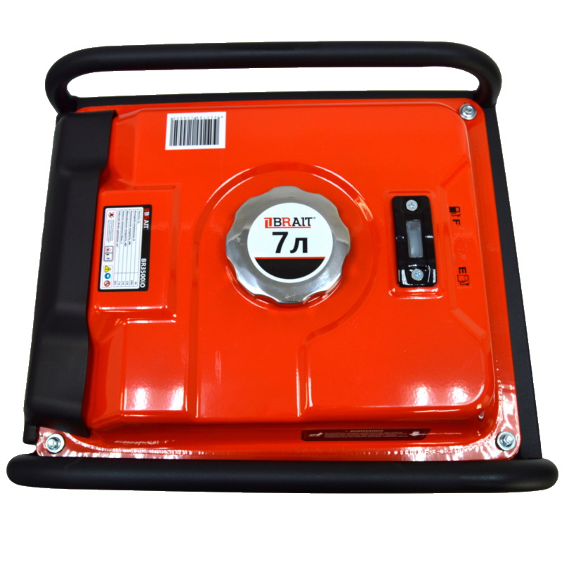 Генератор бензиновый инверторный Brait BR3500iO 02.01.060.100, 2,8/3 кВт, 230В