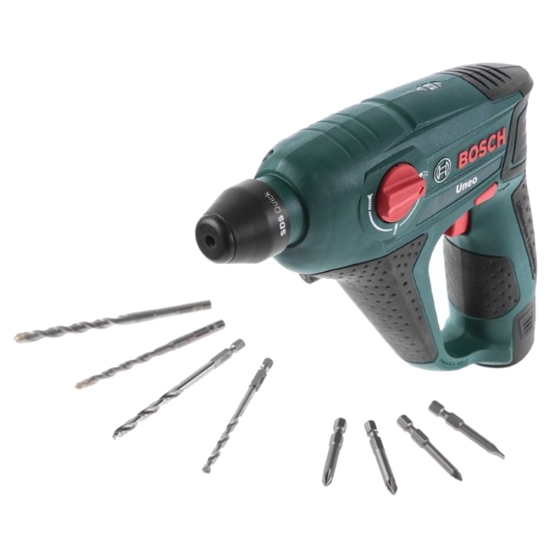 Аккумуляторный перфоратор Bosch Uneo 10.8 LI-2 0.603.984.024 в кейсе в Твери