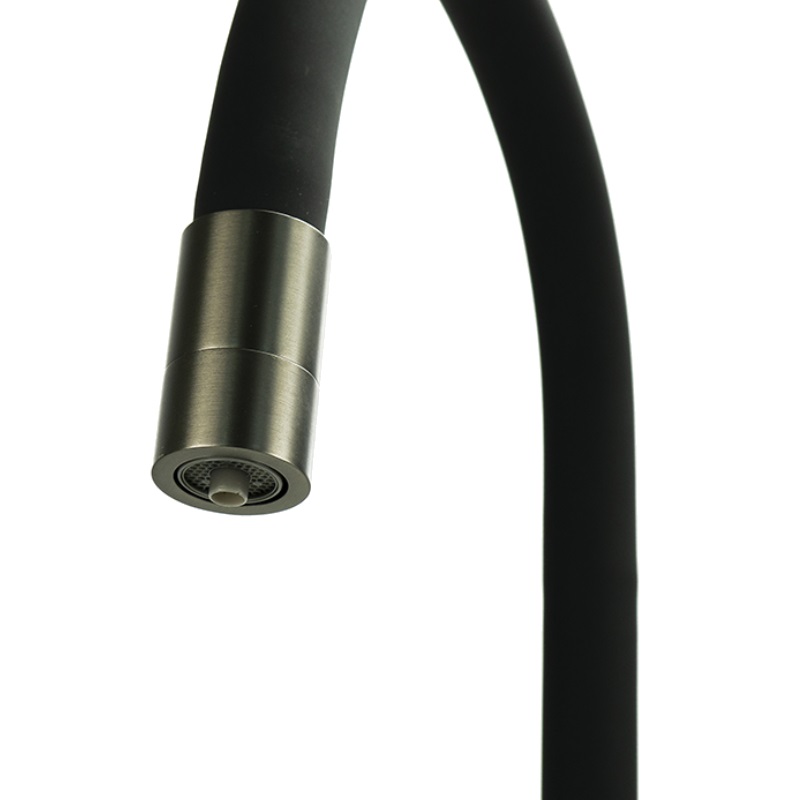Смеситель для кухни Lemark Comfort LM3075GM, графит в Угличе