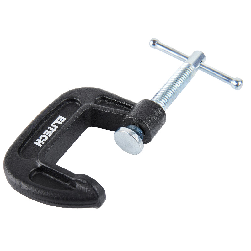 Струбцина Elitech 513101 207218, тип G, 25х20, усилие 200кг в Кинешме