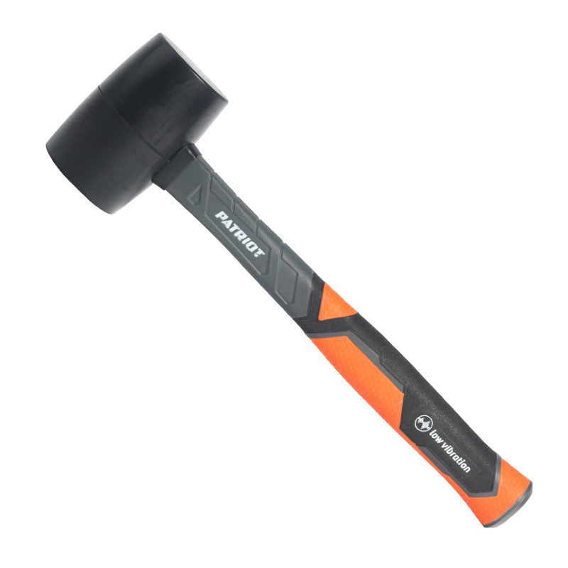 Киянка Patriot RMF-450 350001110, фиберглассовая рукоятка, антивибрационная система, черный боёк, 450 гр. в Нижнем Новгороде