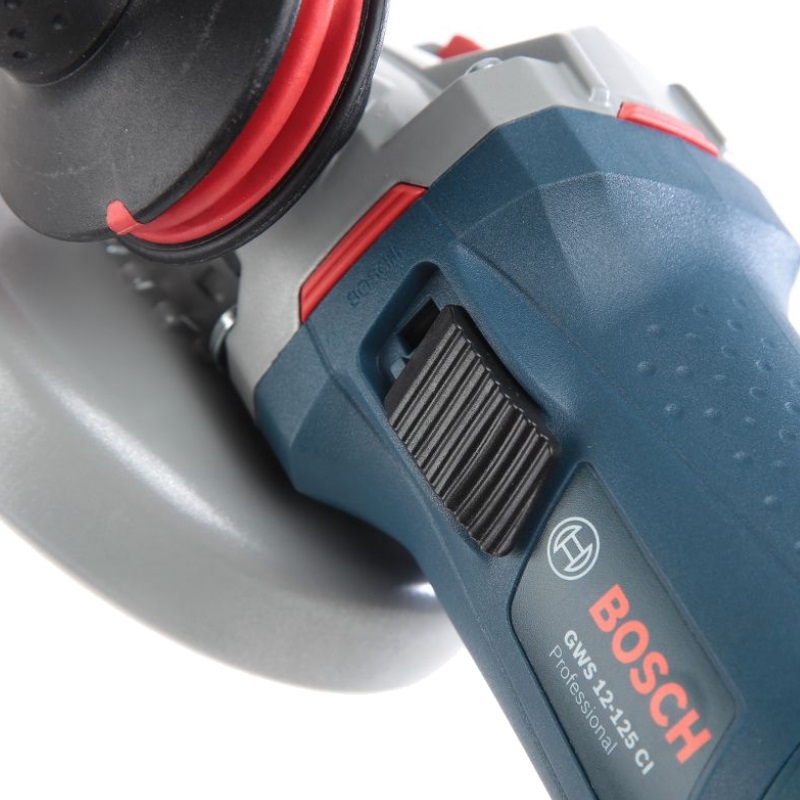 Угловая шлифмашина (болгарка) Bosch GWS 12-125 CI 0.601.793.002, 125 мм, 1200 Вт, плавный пуск в Переславле