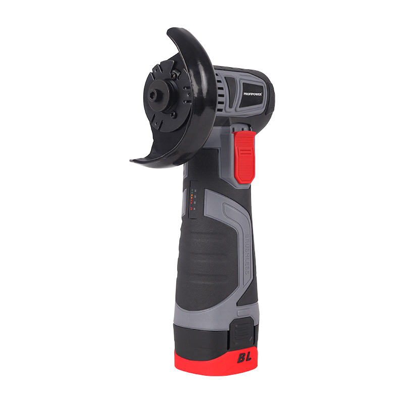 Аккумуляторная бесщеточная УШМ ProfiPower BL-164 E0245, 16В, Li-ion 2 штуки, 2.0Ач, 1800об/мин, диск 76 мм, З/У, в кейсе