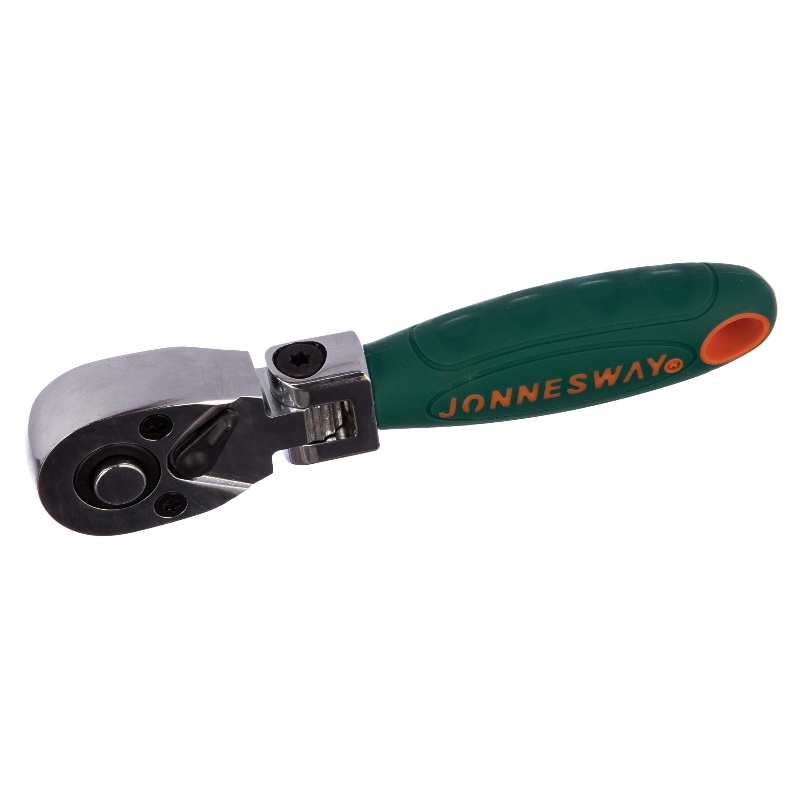 Трещотка укороченная с шарниром Jonnesway R4202 (36 зубцов, 1/4"DR, 125 мм)
