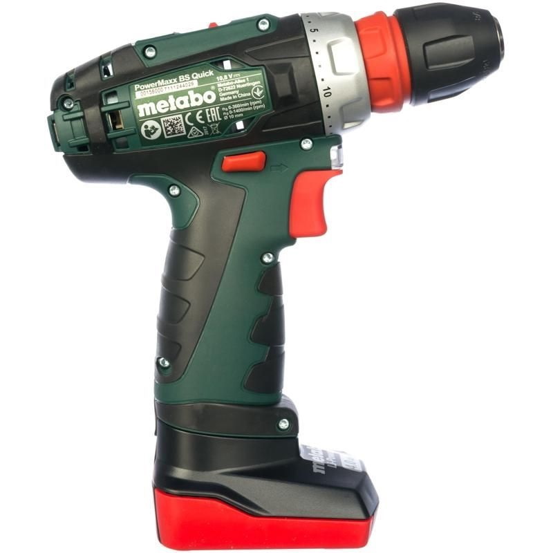 Аккумуляторная дрель-шуруповерт Metabo PowerMaxx BS Quick Pro 600157500 в Костроме