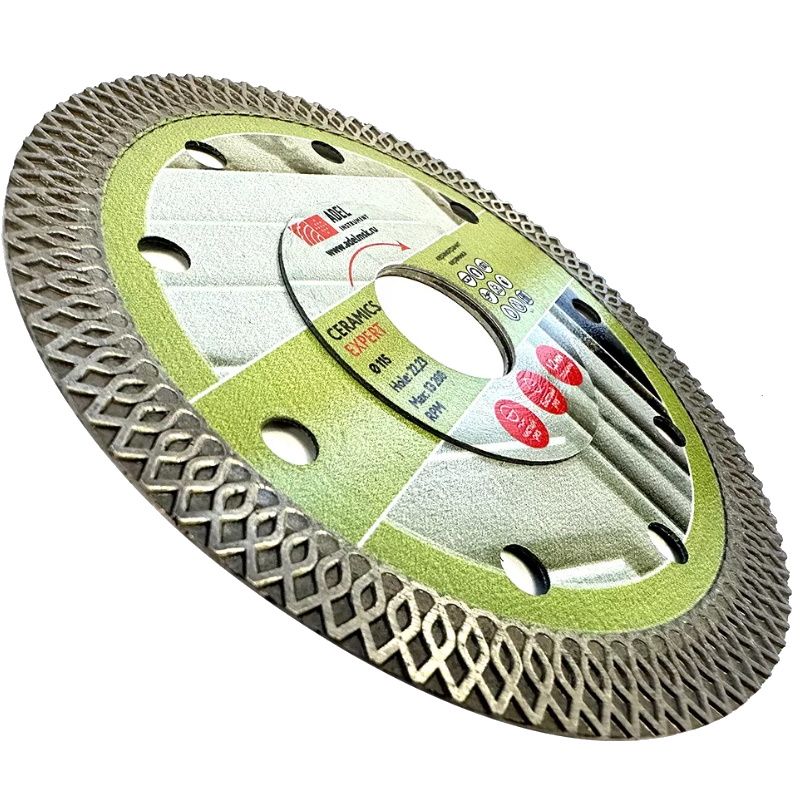 Диск алмазный Adel Instrument Ceramics Expert 00-00018683, турбо ультратонкий, Ø115*1.2*22.23 в Ярославле