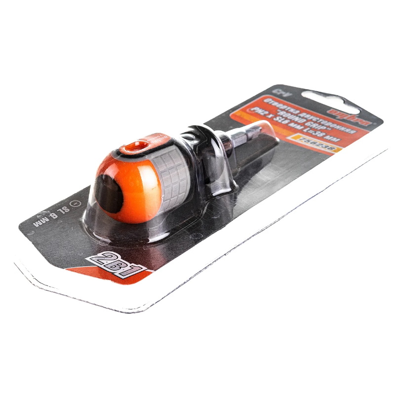 Отвертка стержневая двусторонняя Ombra Round Grip 055773 756238, РН2, SL6x38 мм в Коврове