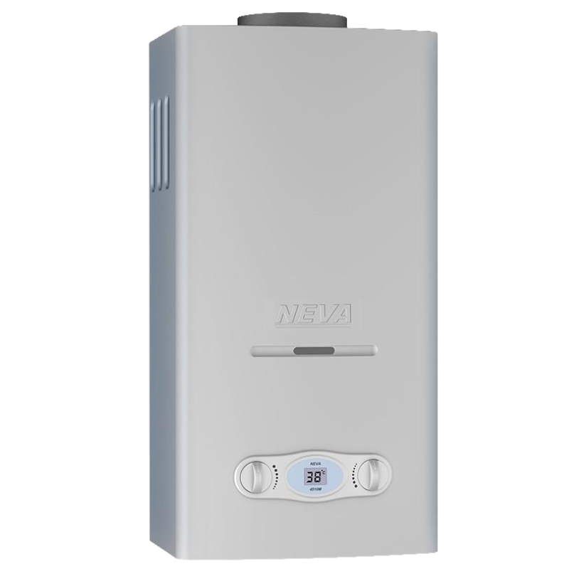 Газовая колонка Neva 4510, серебряная