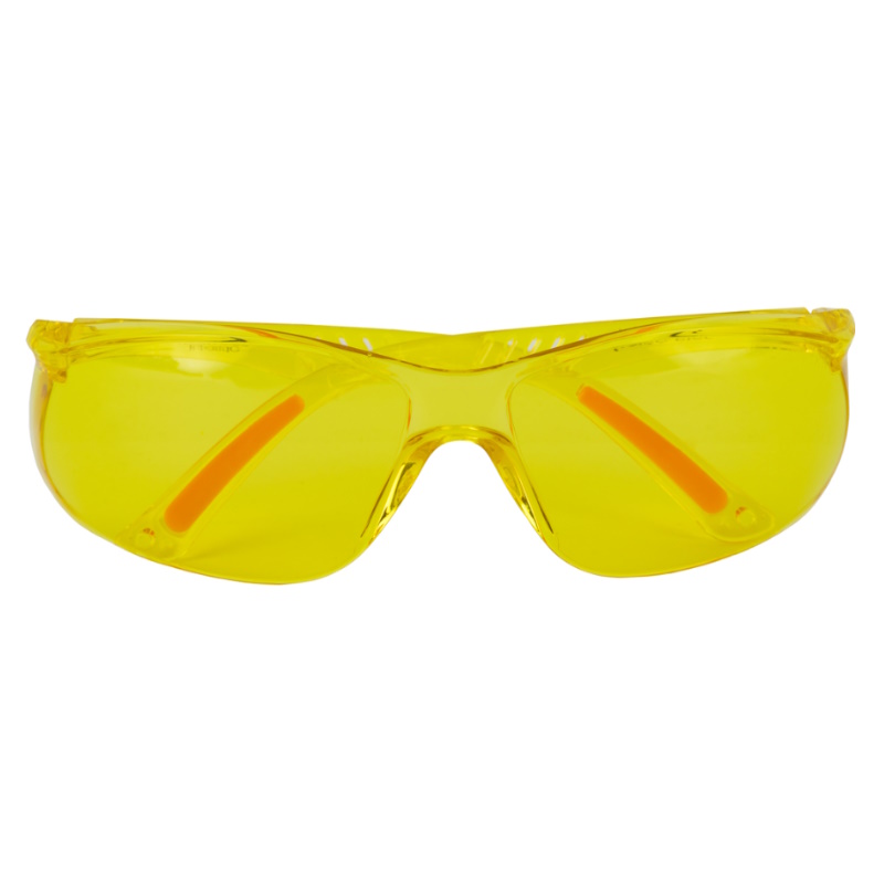 Очки защитные открытого типа Jeta Safety JSG-7680A Optic-Fit, янтарные линзы от запотевания и царапин в Костроме