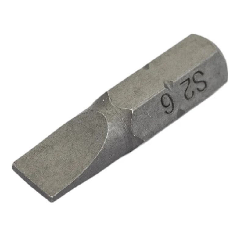 Вставка-бита Ombra 514560 055812, 1/4"DR шлицевая, SL6, 25 мм в Угличе