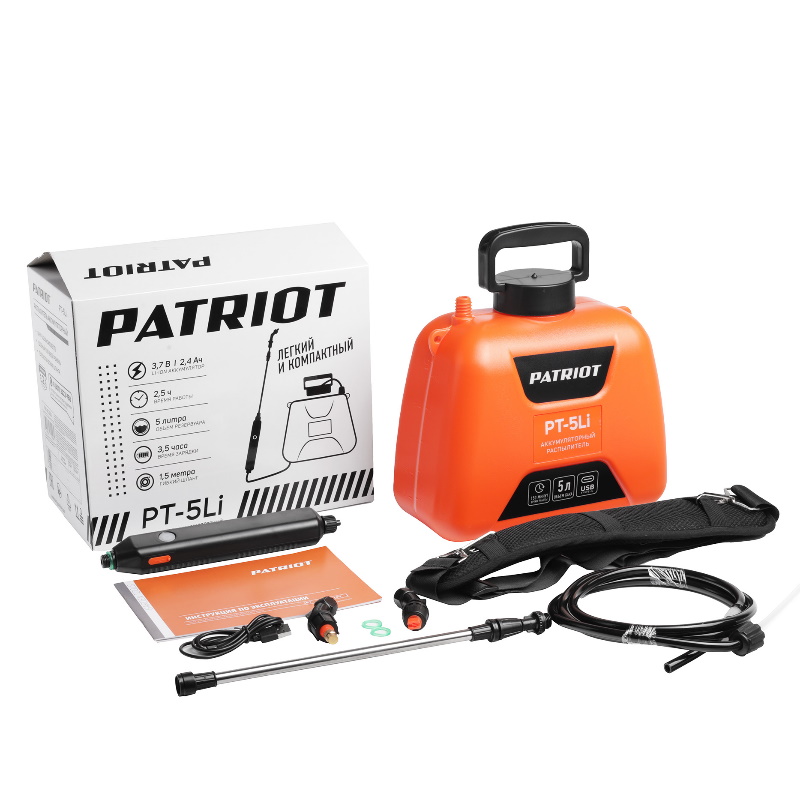 Распылитель аккумуляторный Patriot PT-5Li 755302609 в Кинешме