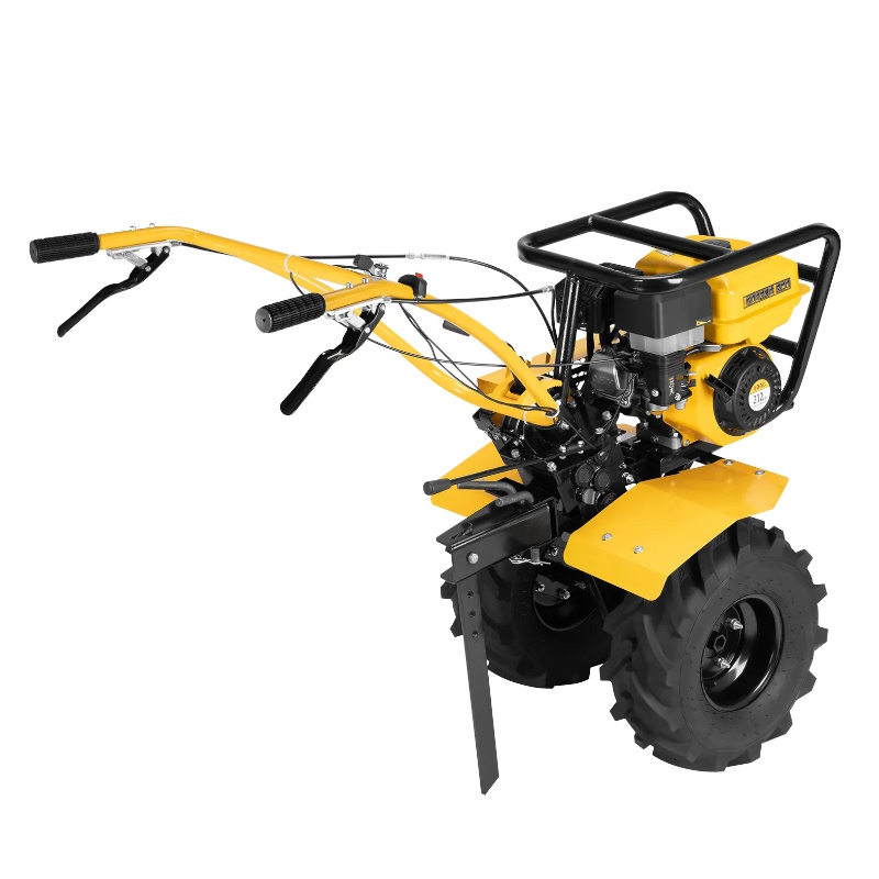 Бензиновый мотоблок Denzel DPT-470S-PRO, 7 л.с., 4 вперед / 2 назад, редуктор шестерёнчато-цепной, 56445 в Муроме