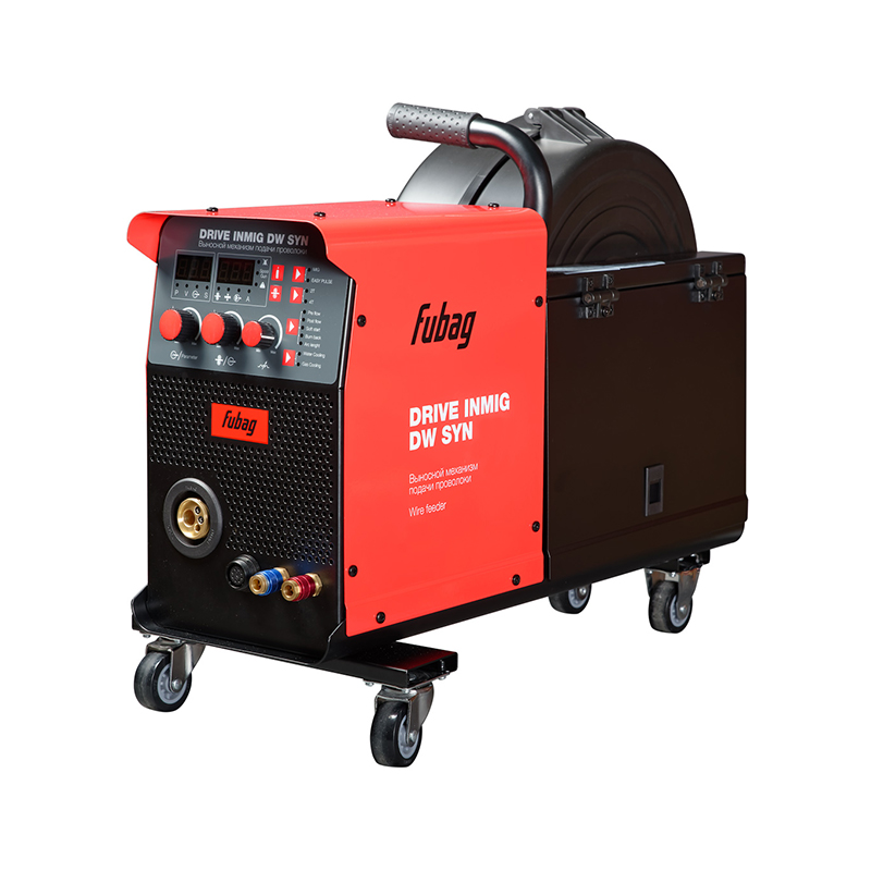 Сварочный полуавтомат инвертор Fubag INMIG 500T DW SYN (в комплекте с подающим механизмом DRIVE INMIG DW SYN, шлангом, горелкой FB 400 3m) в Угличе