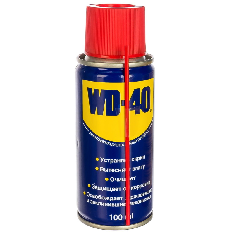 Смазка жидкость автомобильная WD-40 многофункц.100мл, проникающая в Рыбинске