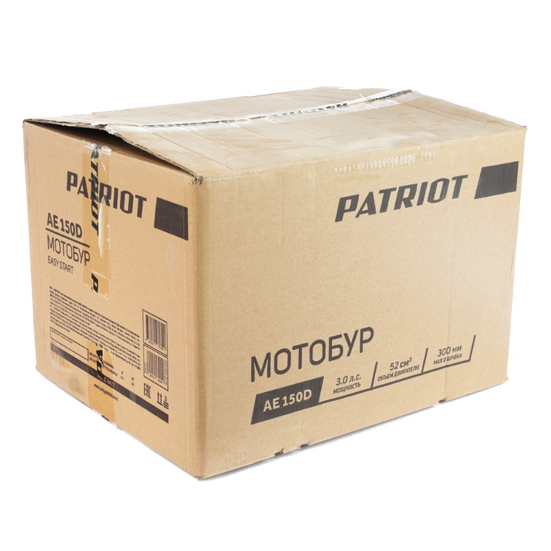 Мотобур бензиновый Patriot PT AE150D (без шнека, Easy Start) в Иваново