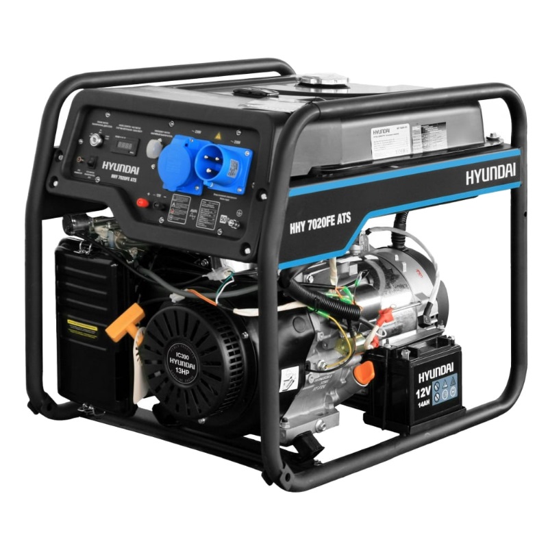 Генератор бензиновый Hyundai HHY 7020FE ATS
