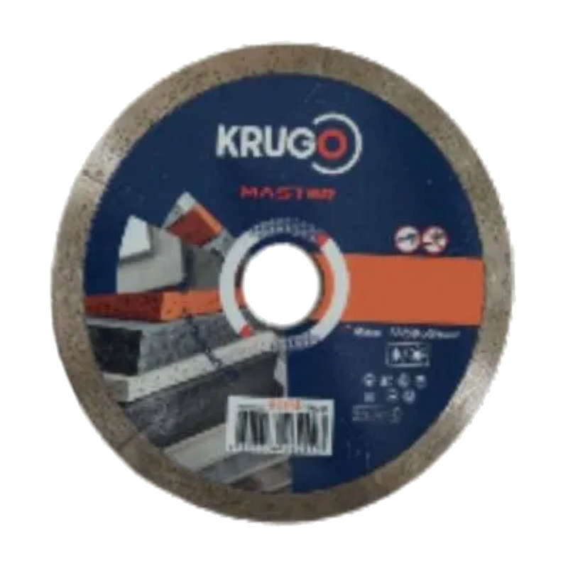 Диск алмазный Krugo MASTER 81082000279, сплошной, ультратонкий, 200х2.4х22.2х10 мм в Череповце