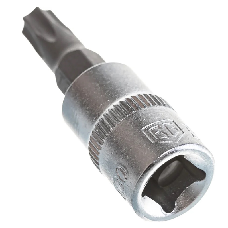 Бита-головка Berger BG2225, 1/4", Torx с отверстием Т30 в Иваново