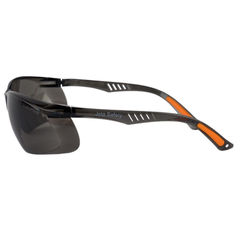 Очки защитные открытого типа Jeta Safety JSG-7680S Optic-Fit, дымчатые линзы от запотевания и царапин в Кинешме