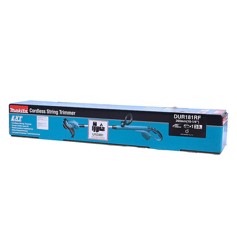 Аккумуляторный триммер для травы Makita DUR181RF (18В, Li-lon, электрический двигатель) в Костроме