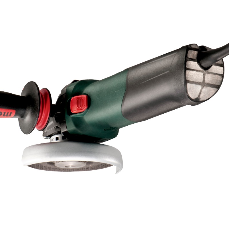Угловая шлифмашина (болгарка) Metabo WEV 17-125 Quick 600516000, 125 мм, 1700 Вт, плавный пуск, регулировка оборотов