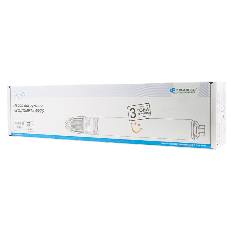 Центробежный скважинный насос Джилекс Водомет Проф 55/75 (75м)
