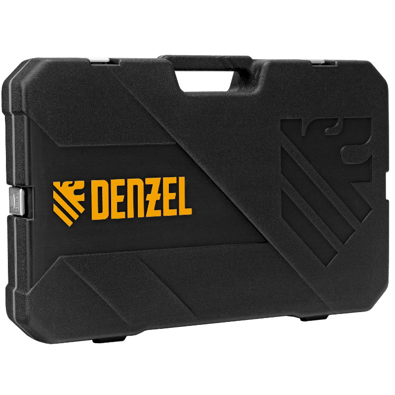 Набор инструментов Denzel 15805, 1/2", 1/4", 3/8", CrV, S2, пластиковый кейс, 144 предмета в Иваново