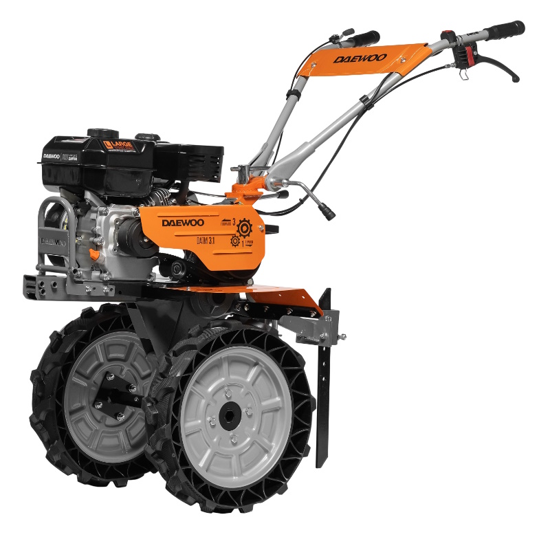 Мотоблок бензиновый Daewoo DATM 3.1, 8,0 л.с, 3 скорости вперед / 1 назад в Муроме