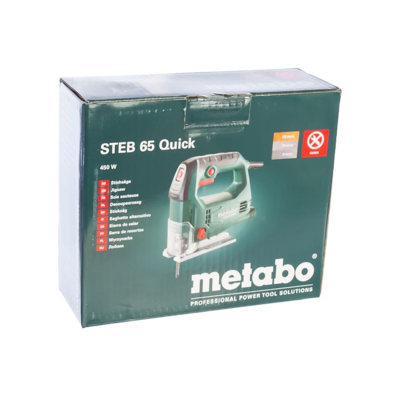 Электрический лобзик Metabo STEB 65 Quick 601030950 в Угличе