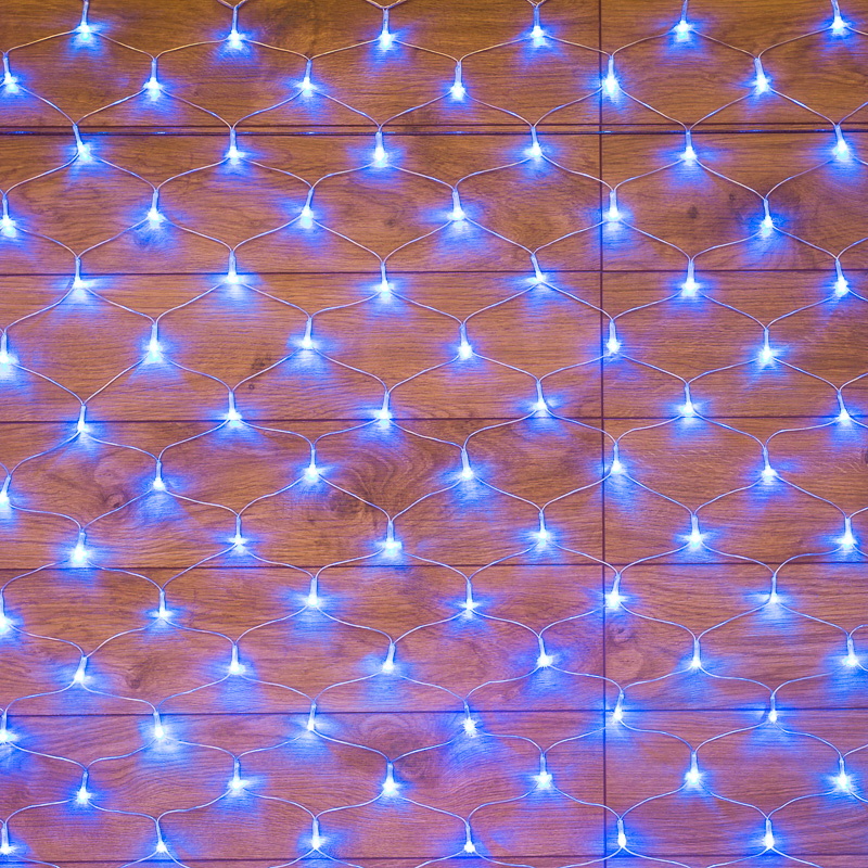 Гирлянда светодиодная "Сеть" Neon-Night 215-123 1250908, 1.5х1.5м 150LED син. 12Вт IP20  в Угличе