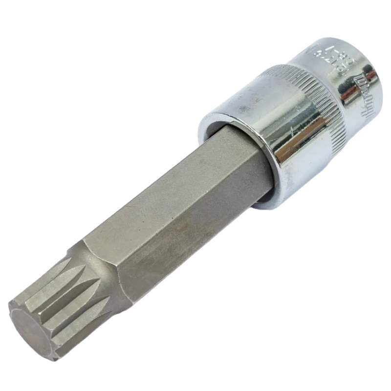 Насадка торцевая Ombra 121716 055748, 1/2"DR с вставкой-битой SPLINE, M16, 100 мм в Муроме