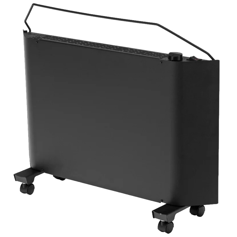 Конвектор электрический Denzel XCE-1500B 98128, 230 В, 1500 Вт, черный, сушилка, колеса, Х-элемент в Иваново