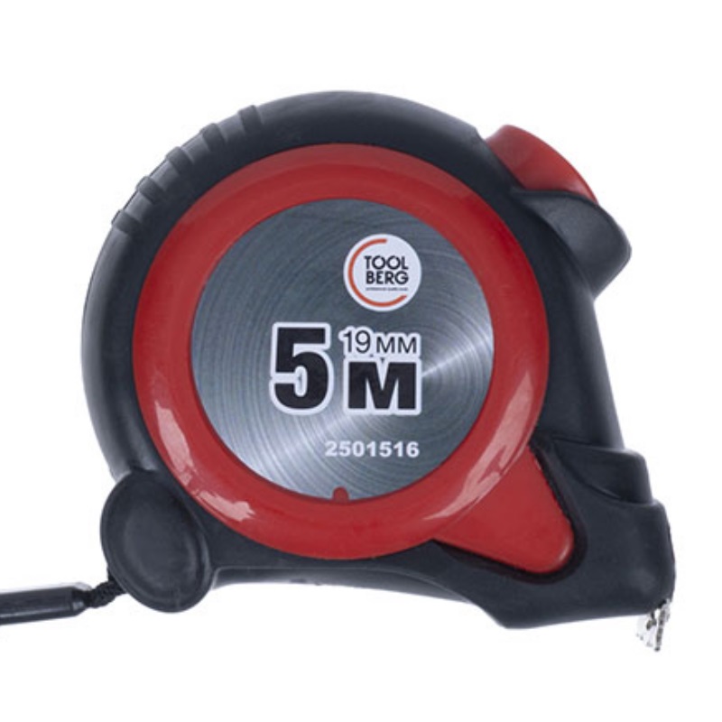 Рулетка автостоп Toolberg 2501516 (5 м, 19 мм) в Твери