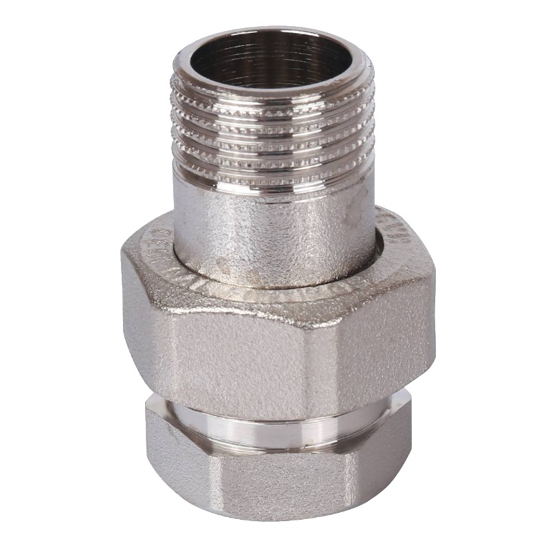Американка Stout SFT-0045-000012 ВН, 1/2”, никелированное, уплотнение под гайкой по плоскости