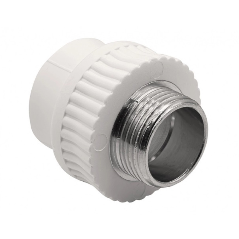 Муфта РемоКолор PP-R 67-0-412, переходная, наружная резьба, 32мм x1", 2477