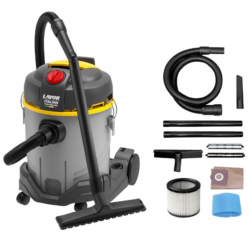 Пылеводосос бытовой электрический Lavor WTP 20 P 40028-00022 бак из пластика 16 кВт 15291₽