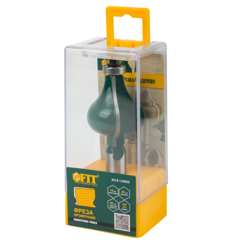 Фреза фигурная Fit 3618-124035, DxHxL=35х40х89,3 мм в Вологде